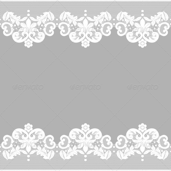 white lace on black background (Misc) Photo Download