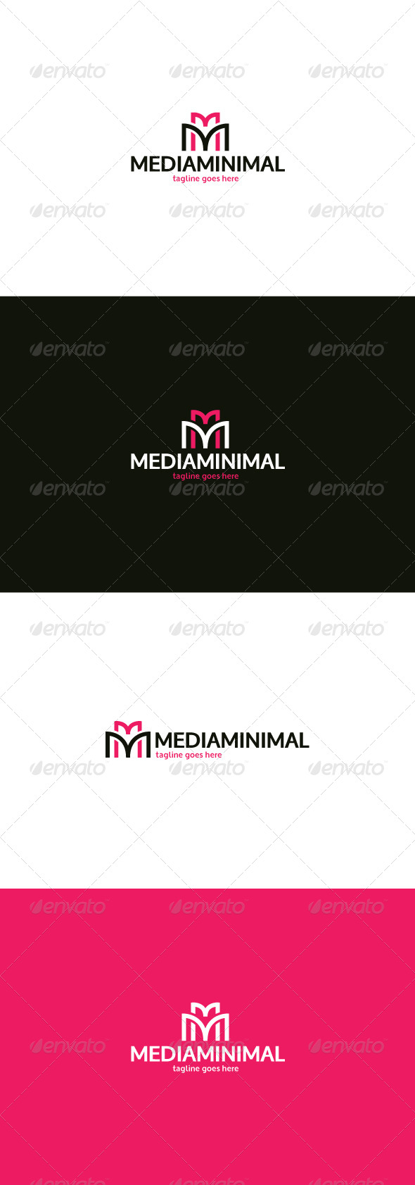 GraphicRiver Media Minimal Logo Letter M 8374107 GraphicRiver Media Minimal Logo Letter M 8374107