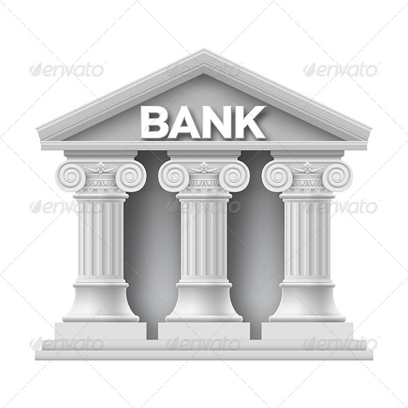 GraphicRiver Stone Building of Bank 8374217 GraphicRiver Stone Building of Bank 8374217