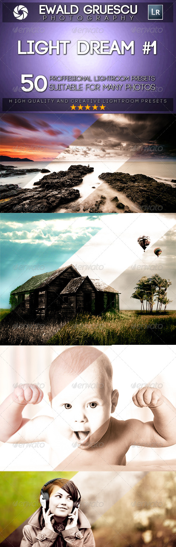 GraphicRiver Light Dream Part I Lightroom Presets 8375145 GraphicRiver Light Dream Part I Lightroom Presets 8375145