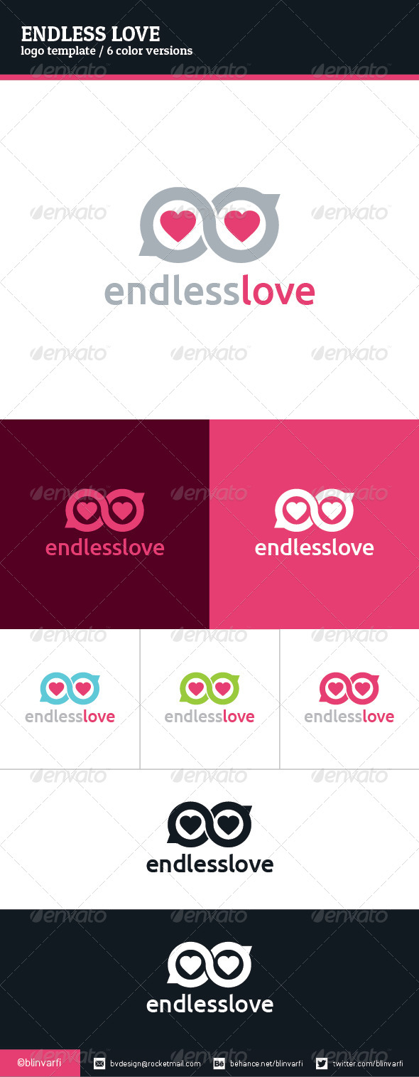 GraphicRiver Endless Love Logo Template 8375542 GraphicRiver Endless Love Logo Template 8375542
