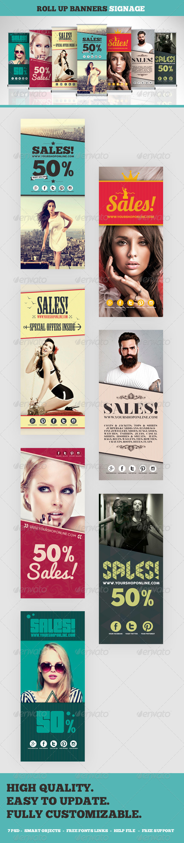 Roll Up Banners Signage Roll Up Banners Signage