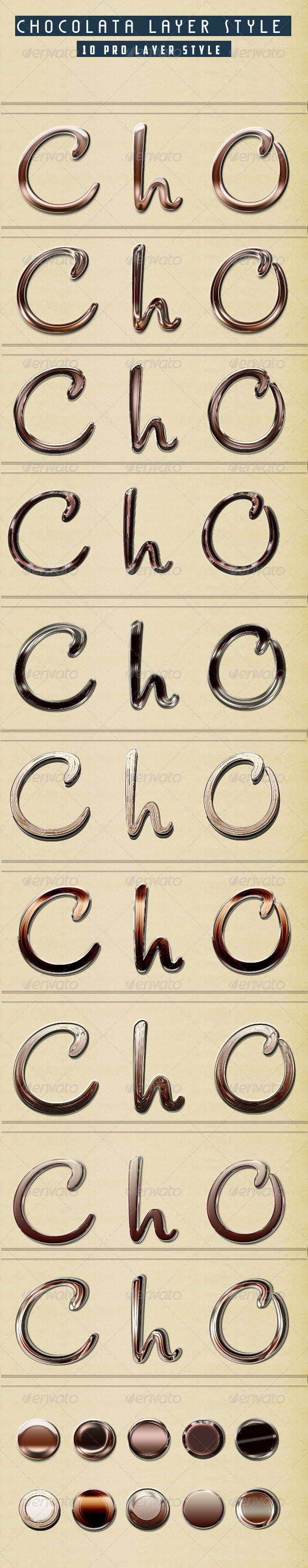 GraphicRiver Chocola Layer Style 8375774 GraphicRiver Chocola Layer Style 8375774
