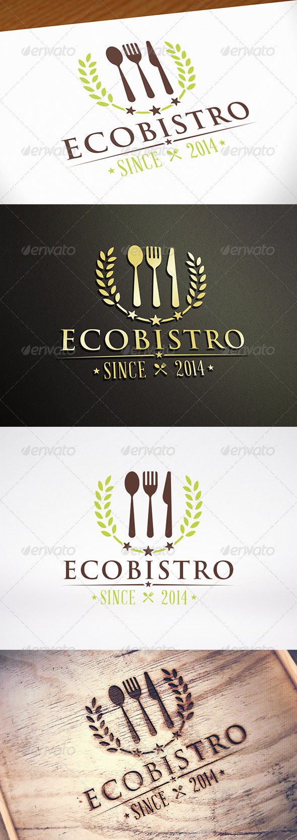 GraphicRiver Natural Restaurant Logo Template 8376072 GraphicRiver Natural Restaurant Logo Template 8376072