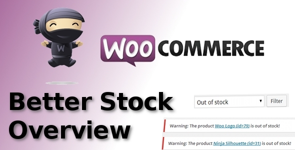 CodeCanyon WooCommerce Better Stock Overview 8376601 CodeCanyon WooCommerce Better Stock Overview 8376601