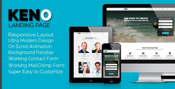 ThemeForest Keno Flexible and Responsive HTML5 Landing Page 8376705 ThemeForest Keno Flexible and Responsive HTML5 Landing Page 8376705