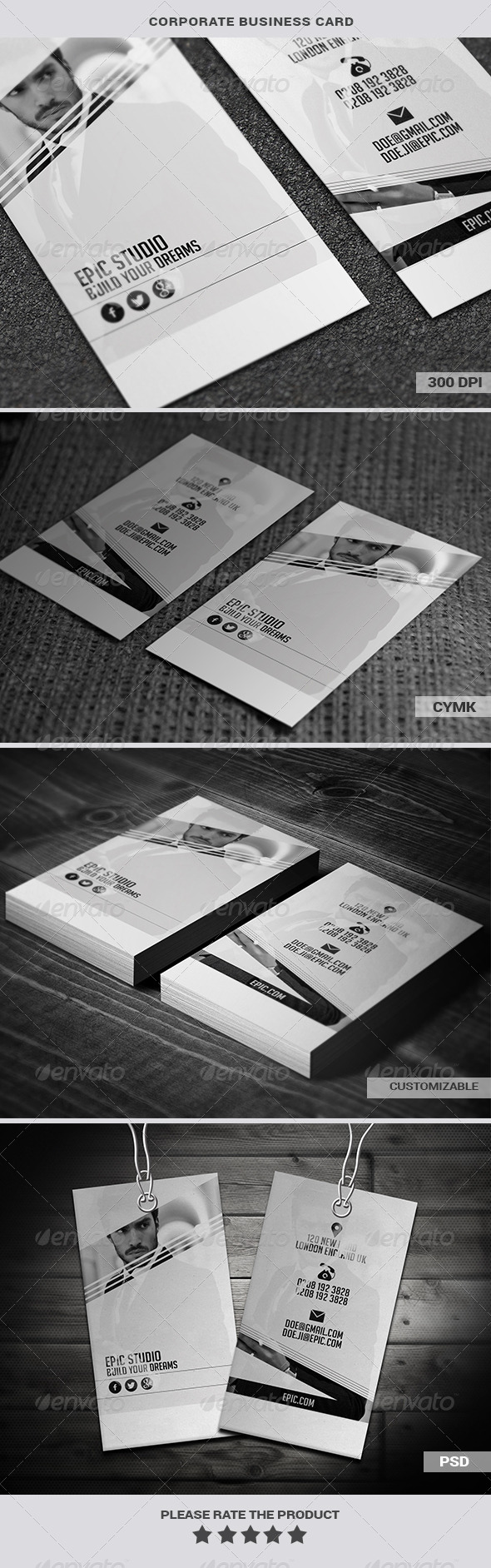 GraphicRiver Corporate Business card 8376929 GraphicRiver Corporate Business card 8376929