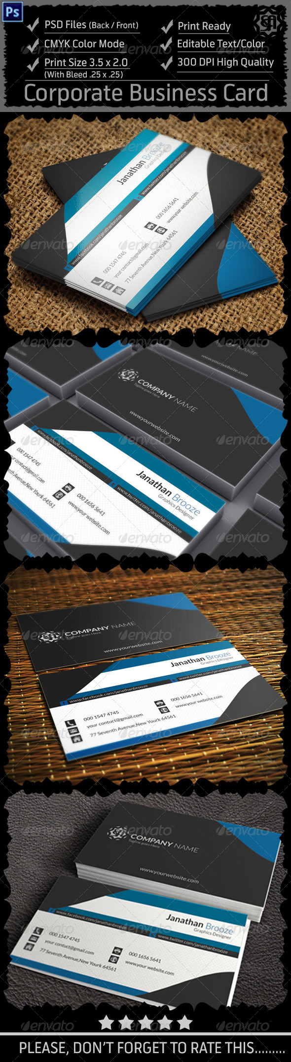 Corporate Business Card Corporate Business Card