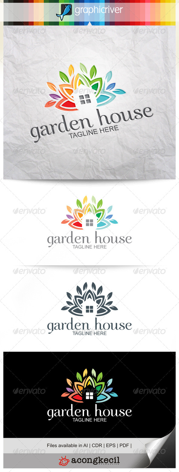 GraphicRiver Garden House 8379141 GraphicRiver Garden House 8379141