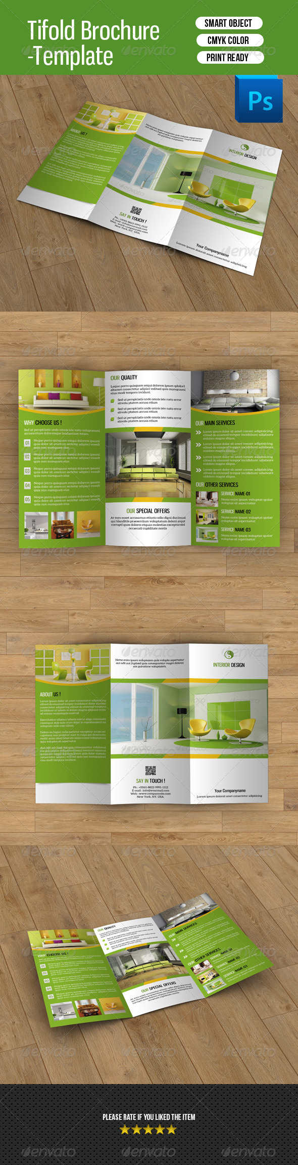 GraphicRiver Trifold Brochure for Interior Design-V39 8387512 GraphicRiver Trifold Brochure for Interior Design-V39 8387512