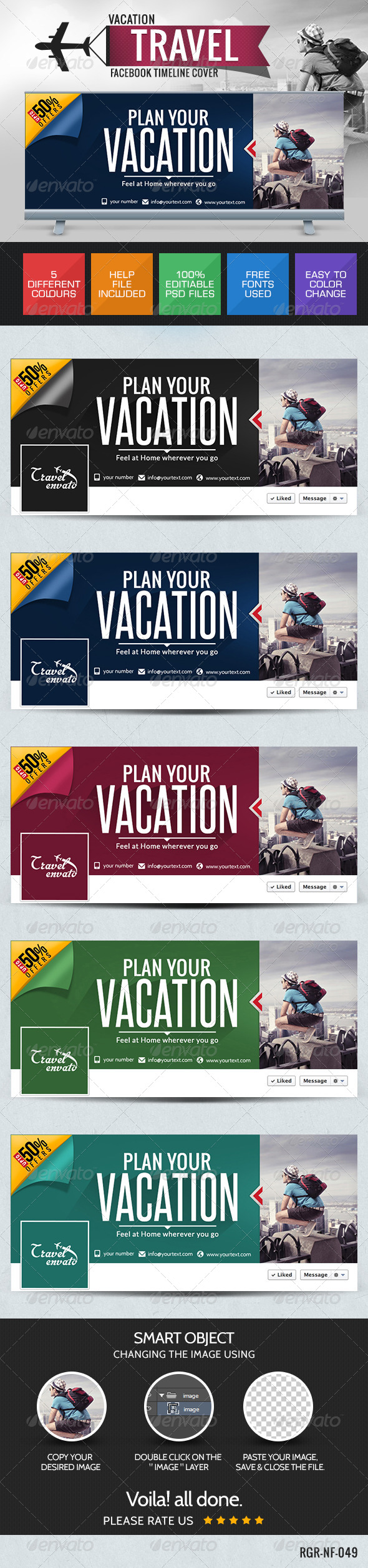 GraphicRiver Travel Deals Facebook Cover 8387513 GraphicRiver Travel Deals Facebook Cover 8387513