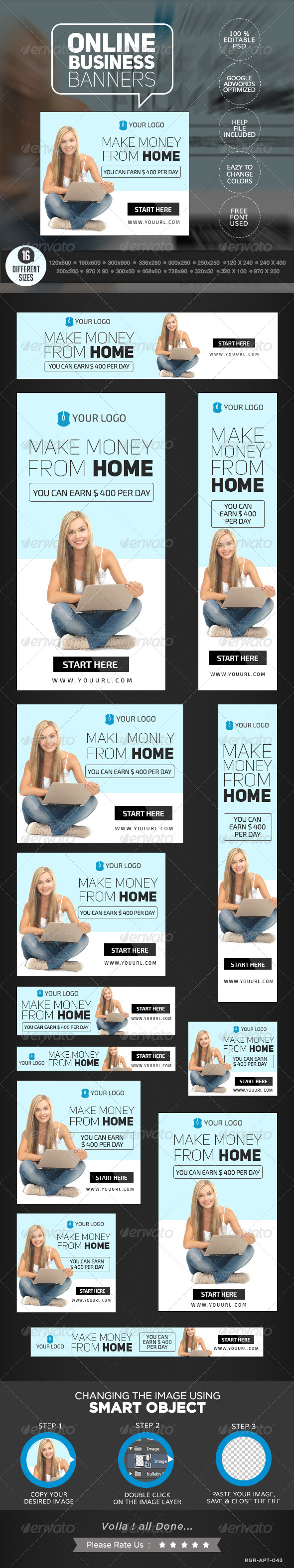 GraphicRiver Online Business Banners 8387514 GraphicRiver Online Business Banners 8387514