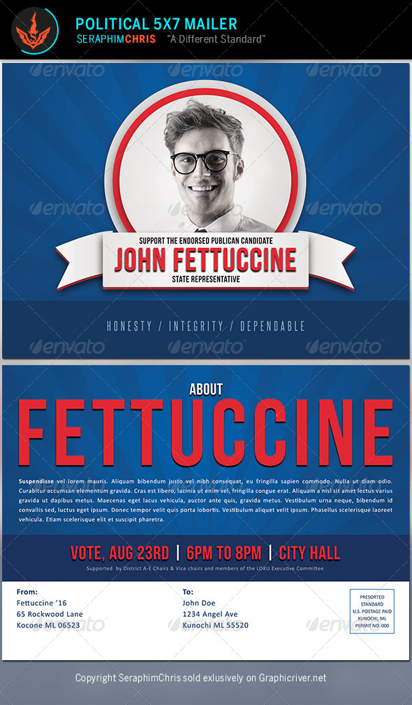 GraphicRiver Political Mailer Template 8389460 GraphicRiver Political Mailer Template 8389460