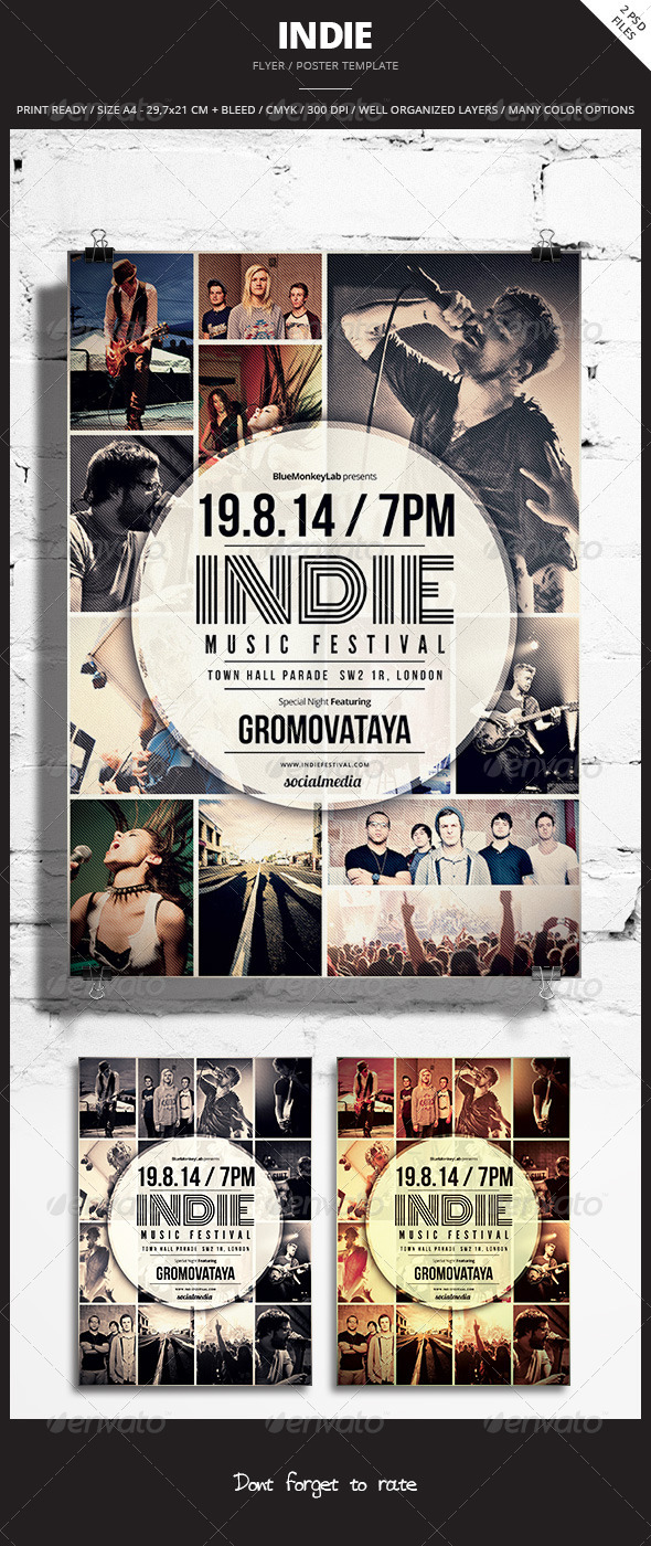 GraphicRiver Indie Flyer Poster 17 8389897 GraphicRiver Indie Flyer Poster 17 8389897