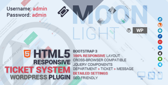 MoonLight Bootstrap Responsive Forum System - 5