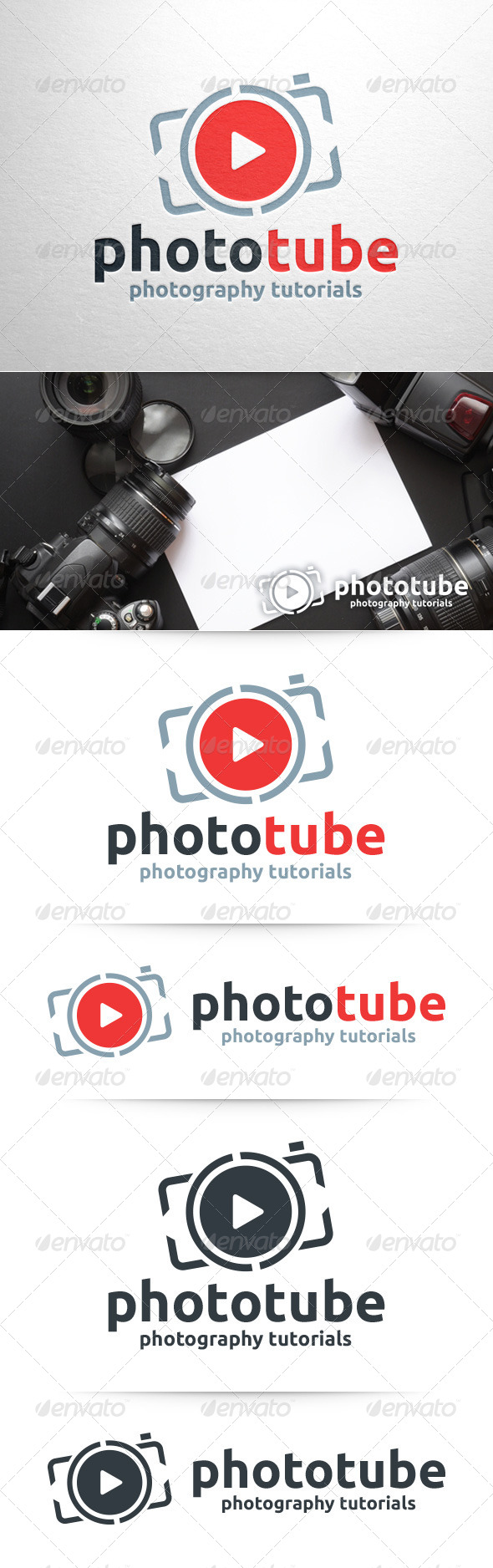 GraphicRiver Photo Tube Logo Template 8390743 GraphicRiver Photo Tube Logo Template 8390743