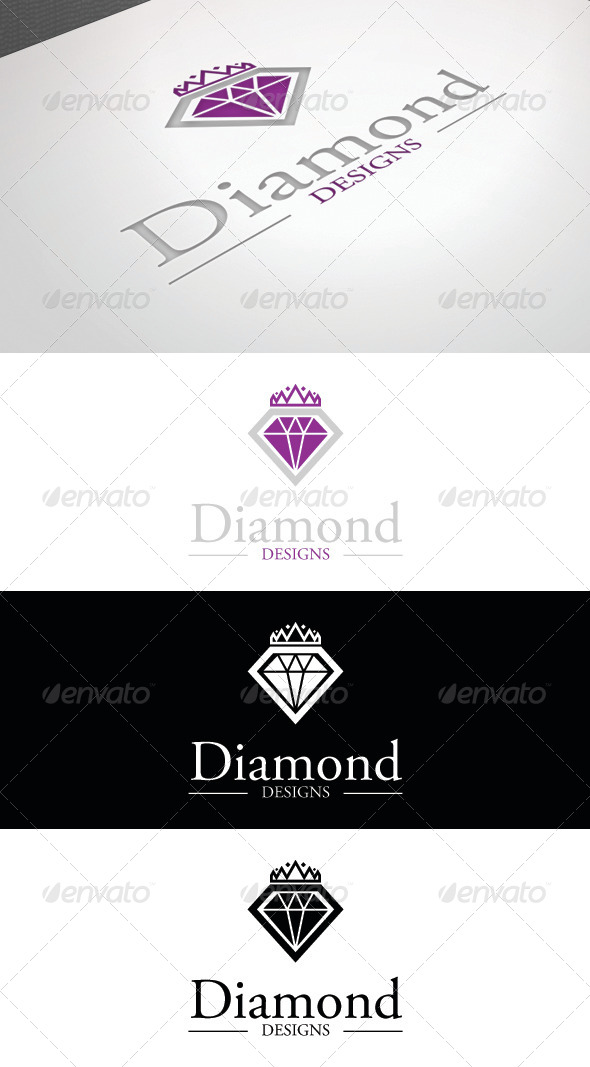 GraphicRiver Diamond Designs Logo Template 8390939 GraphicRiver Diamond Designs Logo Template 8390939