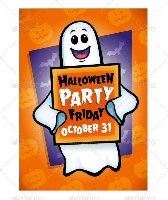 GraphicRiver Halloween Ghost 8349903 GraphicRiver Halloween Ghost 8349903