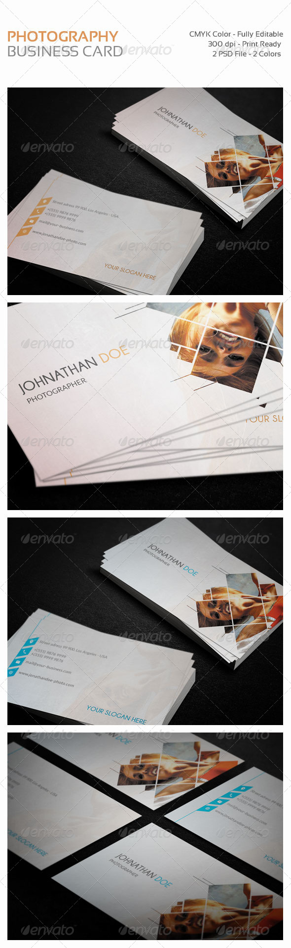 GraphicRiver Photography Personnal Business Cards 2 Colors 8391251 GraphicRiver Photography Personnal Business Cards 2 Colors 8391251
