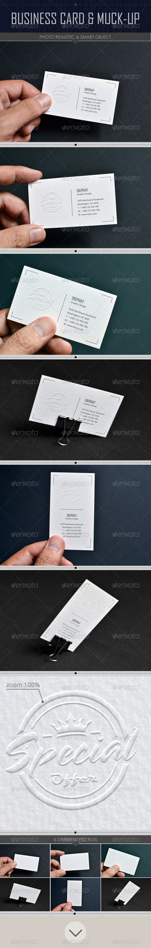 GraphicRiver Business Card Mock-up 8391433 GraphicRiver Business Card Mock-up 8391433
