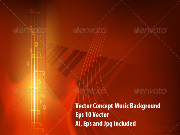 GraphicRiver Music Background 8391541 GraphicRiver Music Background 8391541