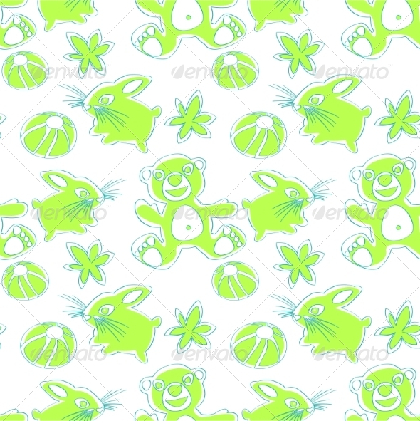 GraphicRiver Bunny and Bear Seamless Pattern 8391917 GraphicRiver Bunny and Bear Seamless Pattern 8391917