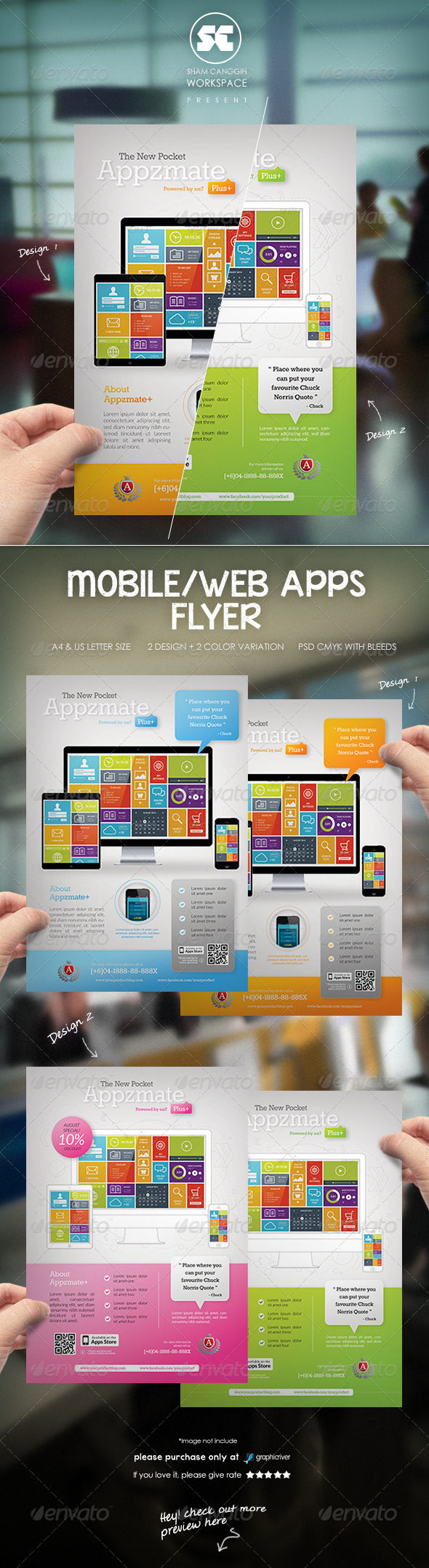 GraphicRiver Mobile Apps Business Flyer Magazine Ads 8392021 GraphicRiver Mobile Apps Business Flyer Magazine Ads 8392021