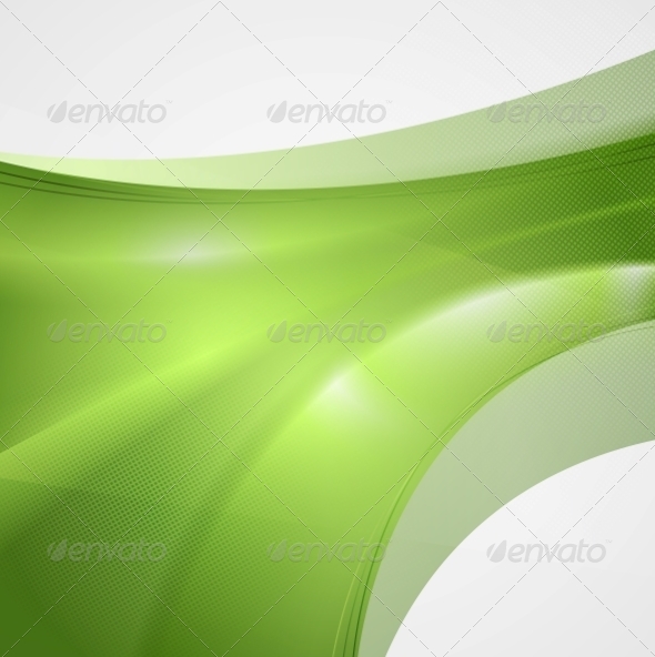 Abstract Tech Wavy Background (Abstract)