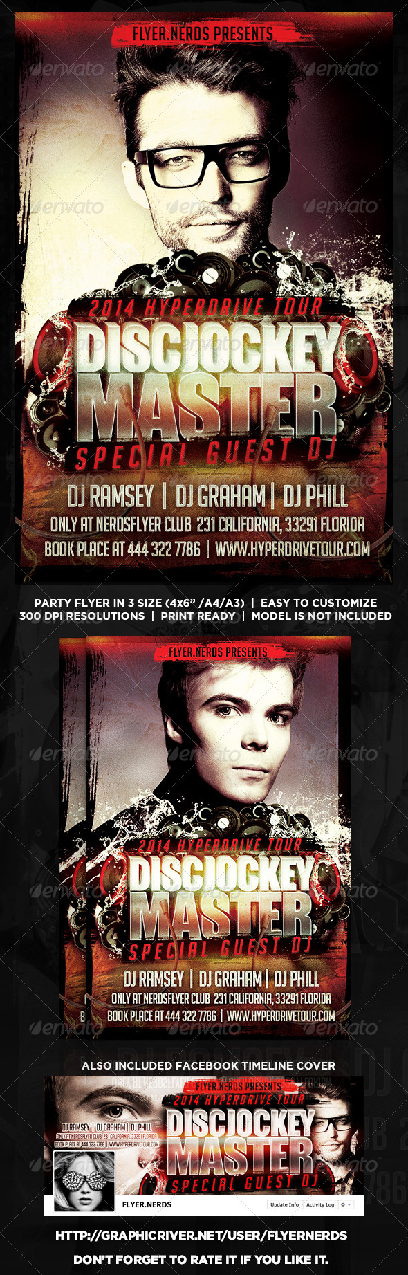 GraphicRiver DiscJockey Master 2014 Party Flyer 8399472 GraphicRiver DiscJockey Master 2014 Party Flyer 8399472