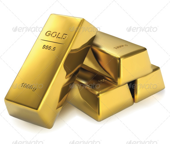 GraphicRiver Gold Bar 8399567 GraphicRiver Gold Bar 8399567