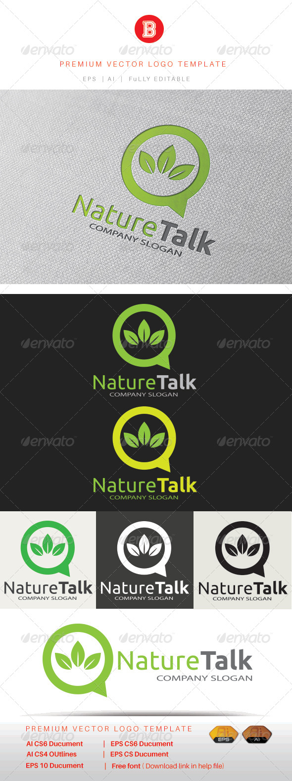 GraphicRiver Nature Talk 8403131 GraphicRiver Nature Talk 8403131