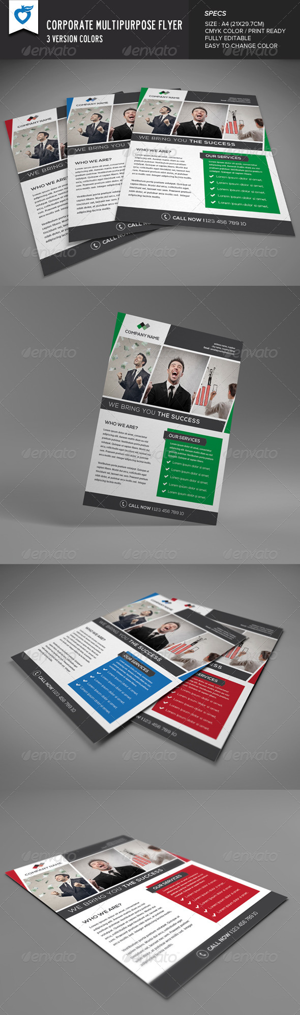 GraphicRiver Corporate Multipurpose Flyer 8405011 GraphicRiver Corporate Multipurpose Flyer 8405011