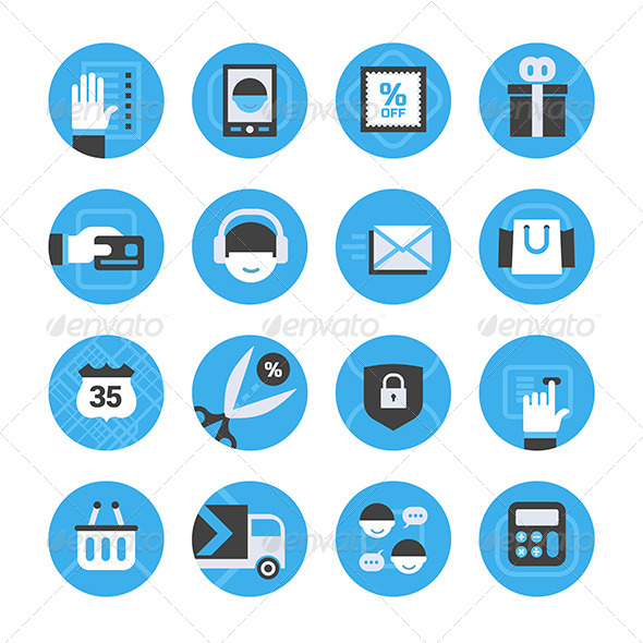 GraphicRiver E-commerce and Online Shopping Icons Set 8405635 GraphicRiver E-commerce and Online Shopping Icons Set 8405635