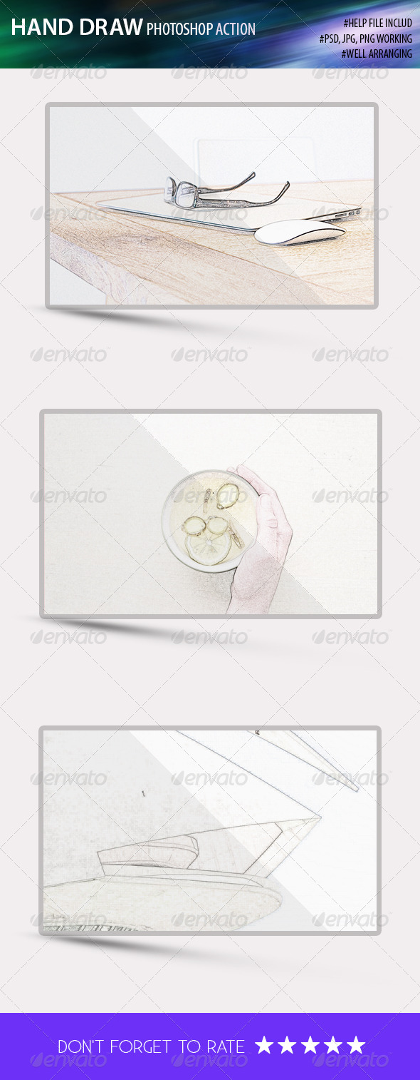 GraphicRiver Hand Drow Photoshop Action 8405654 GraphicRiver Hand Drow Photoshop Action 8405654