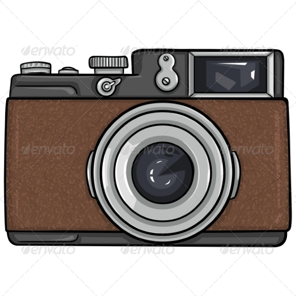 GraphicRiver Vector Single Cartoon Photo Camera 8405891 GraphicRiver Vector Single Cartoon Photo Camera 8405891