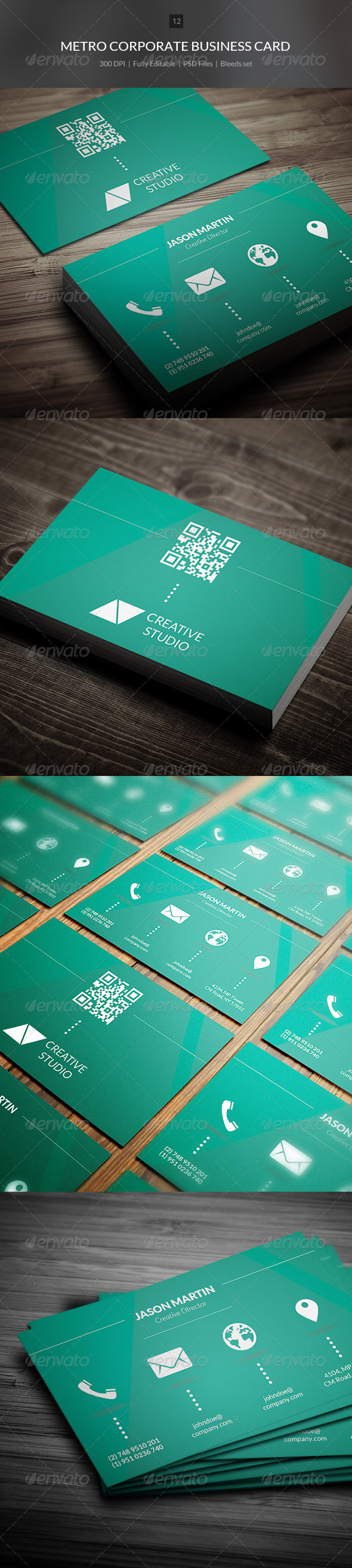 GraphicRiver Blue Metro Business Card 12 8392181 GraphicRiver Blue Metro Business Card 12 8392181