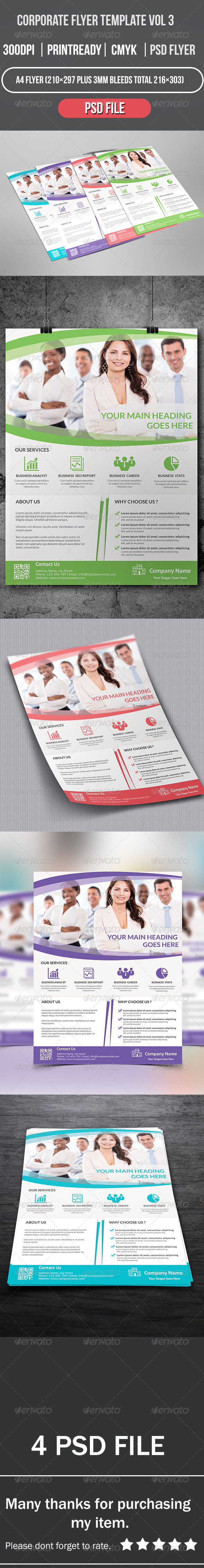 GraphicRiver Corporate Flyer Template Vol 3 8406190 GraphicRiver Corporate Flyer Template Vol 3 8406190
