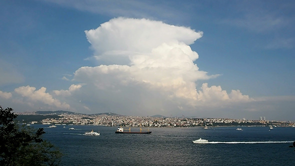 Transportation Ships At The Istanbul Bosphorus Transportation Ships At The Istanbul Bosphorus