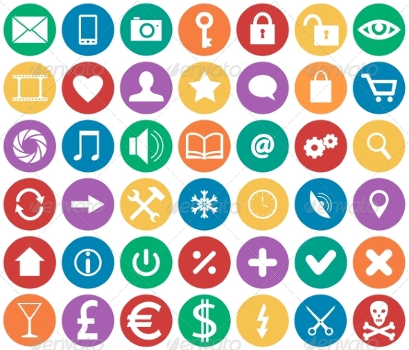 GraphicRiver Icons for Apps 8406663 GraphicRiver Icons for Apps 8406663