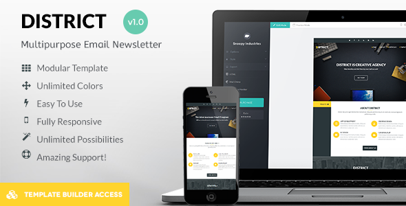 ThemeForest District Responsive Mail & Builder Editor Access 8407257 ThemeForest District Responsive Mail & Builder Editor Access 8407257