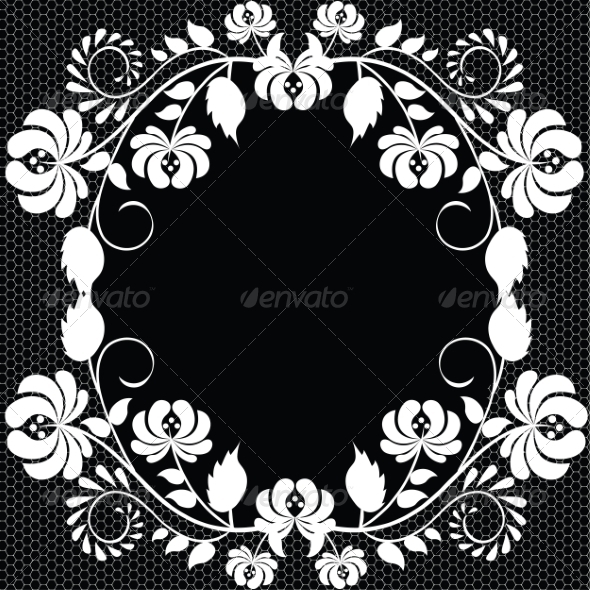 Lace Fabric Background (Backgrounds)