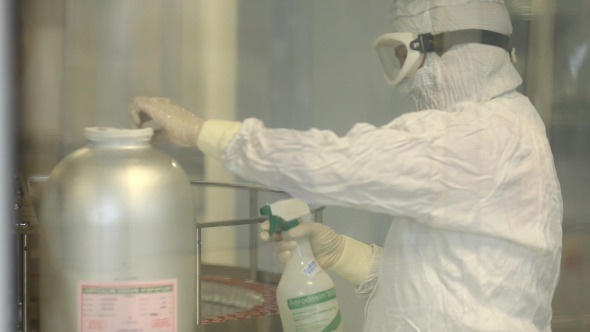 Worker Of Pharmaceutical Industry Worker Of Pharmaceutical Industry