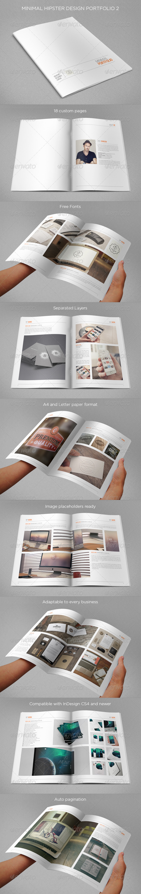 GraphicRiver Minimal Hipster Design Portfolio 2 8408120 GraphicRiver Minimal Hipster Design Portfolio 2 8408120