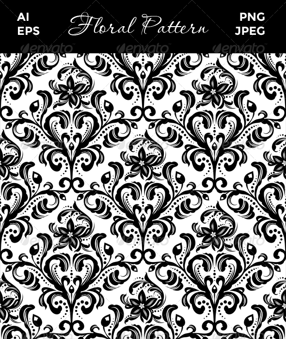 GraphicRiver Seamless Floral Pattern 8408616 GraphicRiver Seamless Floral Pattern 8408616