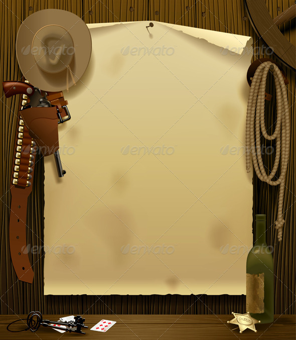 GraphicRiver Wild West Relay Poster 8408653 GraphicRiver Wild West Relay Poster 8408653