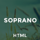 Soprano - Music Template Soprano - Music Template - ThemeForest Item for Sale