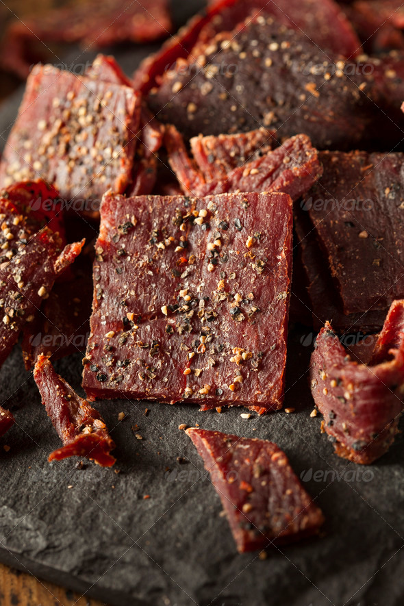 Dried Peppered Beef Jerky (Misc) Photo Download