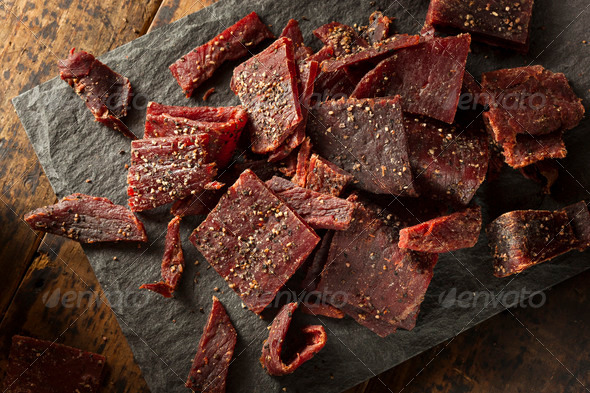 Dried Peppered Beef Jerky (Misc) Photo Download