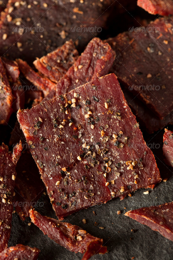 Dried Peppered Beef Jerky (Misc) Photo Download