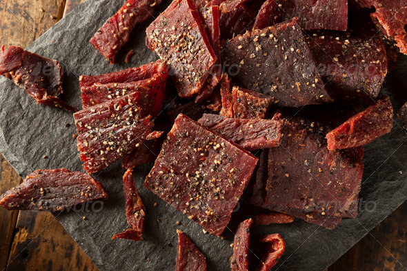 Dried Peppered Beef Jerky (Misc) Photo Download